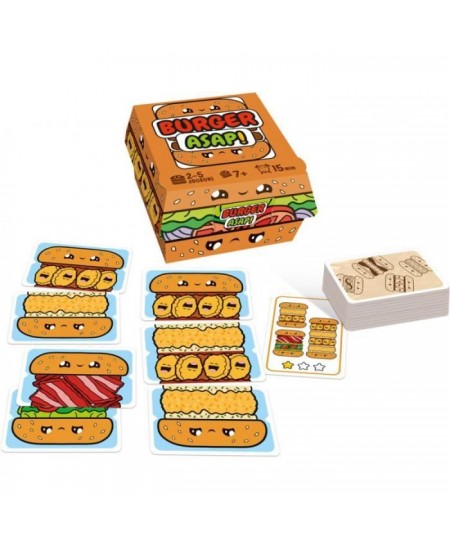 Burger ASAP - Asmodee - Jeu de rapidité - Des 7ans