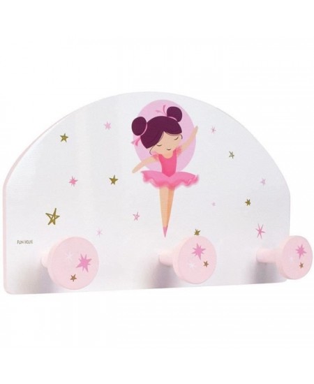 Porte-manteau - Danseuse Ballerine - FUN HOUSE - H.37 X L.21.5 X P.68 cm