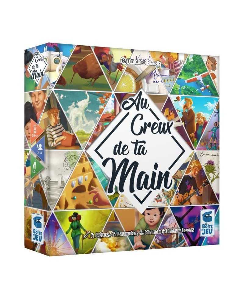 Jeu de société - Au creux de ta main - BlackRock Games - 10 ans - Adulte - 2 joueurs ou plus - Mixte