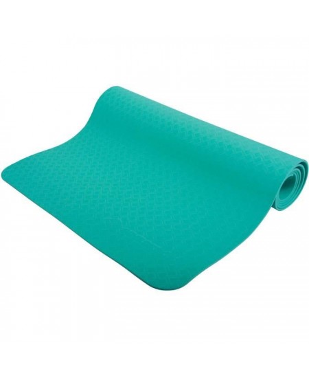 Tapis de yoga - FITNESS - SCHILDKRÖT - 180 x 61 cm - 4 mm - Sac inclus - Vert