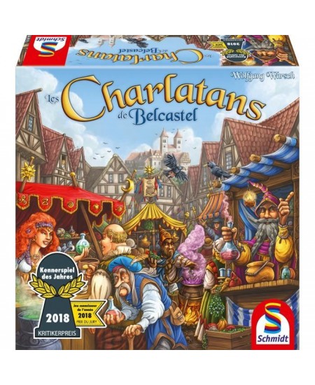 Les Charlatans de Belcastel - Jeux de Société - SCHMIDT SPIELE - Plongez dans l'univers médiéval