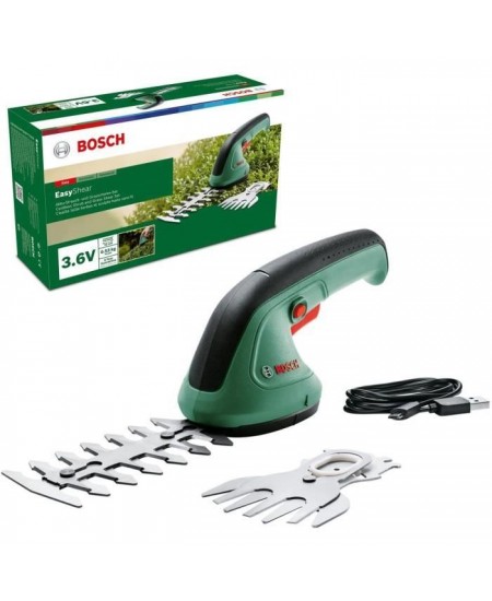 Cisailles - BOSCH - EasyShear 3,6V - Coupe facile et sans effort - Grande précision de coupe