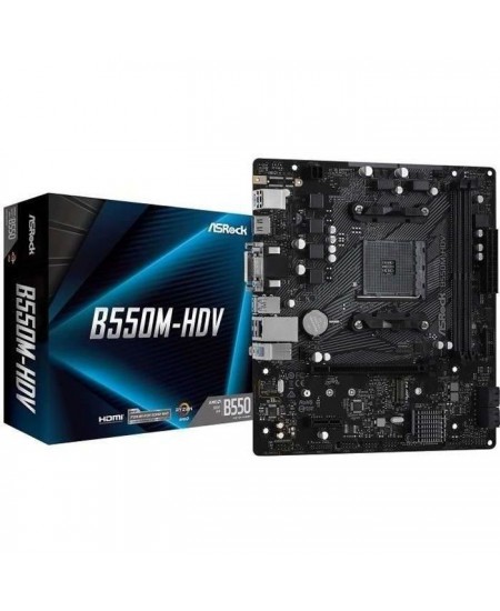 ASROCK Carte mere B550M-HDV