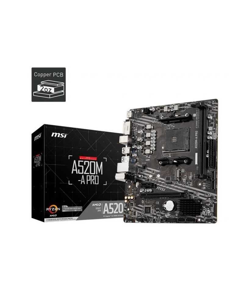 Carte Mere - MSI - A520M-A PRO - (911-7C96-020)