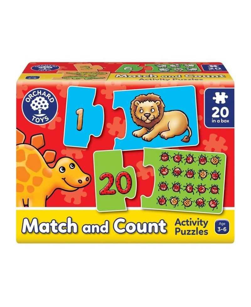 Puzzle astucieux - ORCHARD - Faire correspondre et compter