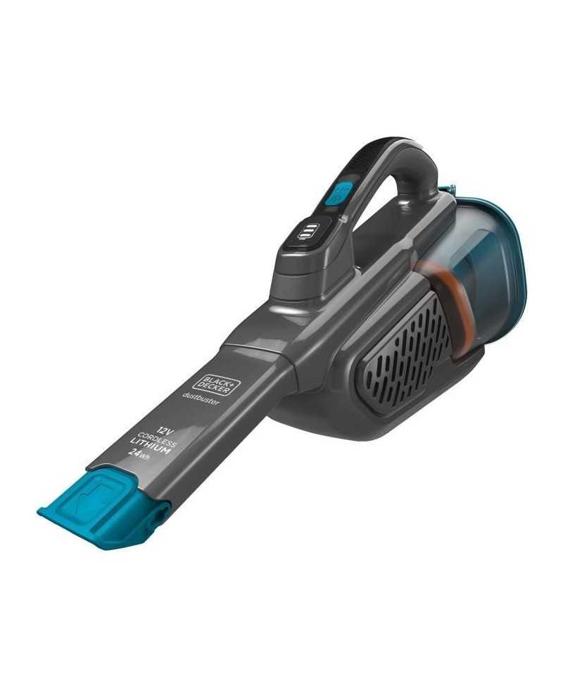 Aspirateur a main BLACK+DECKER BHHV320B-QW Dustbuster Lithium 12V - 2 vitesses - Autonomie 25min - Bleu