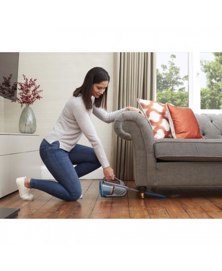 Aspirateur a main BLACK+DECKER BHHV320B-QW Dustbuster Lithium 12V - 2 vitesses - Autonomie 25min - Bleu