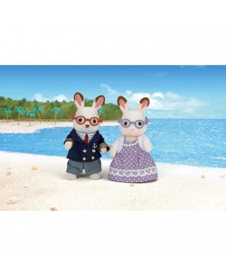 SYLVANIAN FAMILIES - 5190 - Grands-Parents Lapin Chocolat - Les familles