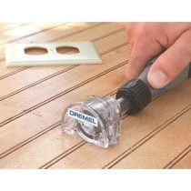 Adaptation Mini scie circulaire DREMEL 670 - Pour découper le bois av