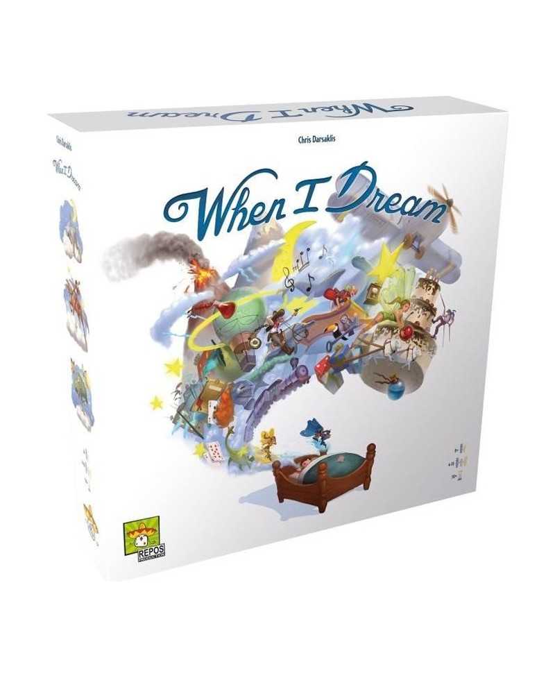 Jeu de société When I Dream - ASMODEE - a partir de 8 ans - 4 joueurs ou plus - 30 min