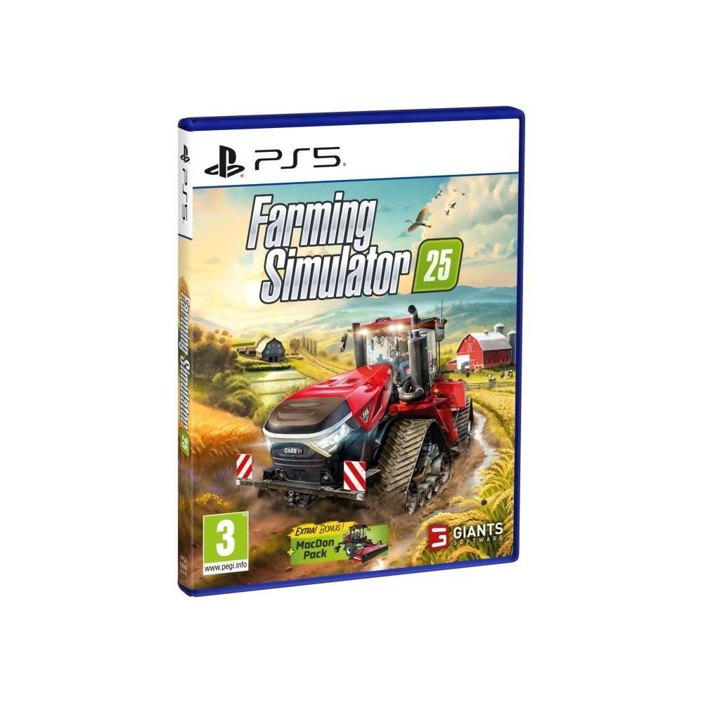 Farming Simulator 25 - Jeu PS5