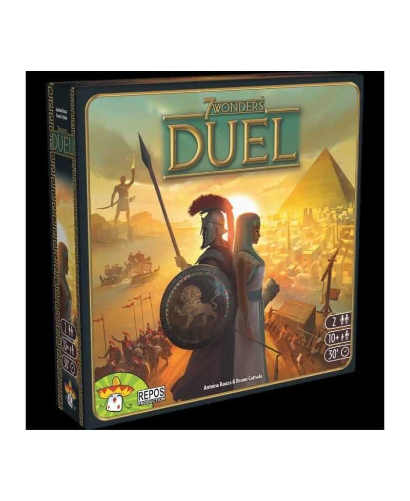 Asmodée - Repos Production - 7 Wonders : Duel - Unbox Now- Jeu de société - a partir de 10 ans - 2 joueurs - 30 minutes