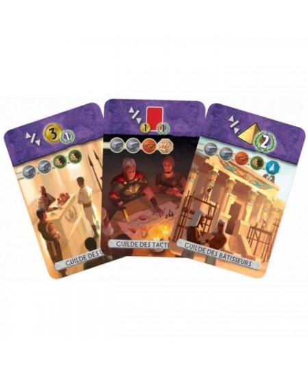 Asmodée - Repos Production - 7 Wonders : Duel - Unbox Now- Jeu de société - a partir de 10 ans - 2 joueurs - 30 minutes