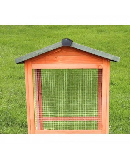 Voliere -Cage a oiseaux TITI - 65x65x165cm - Bois