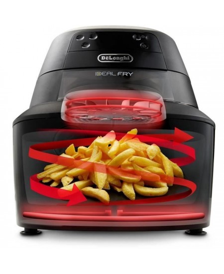 Friteuse Electrique sans huile Delonghi FH2184 - Capacité : 1,25kg - 1400W - Cuve anti-adhérente