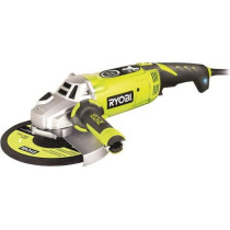 RYOBI - Meuleuse d'angle 2 000 W 230mm - poignée 180° - coffret anti