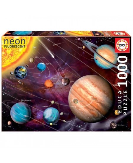 Puzzle Systeme Solaire 1000 pcs - EDUCA - Science et espace - Adulte - 12 ans