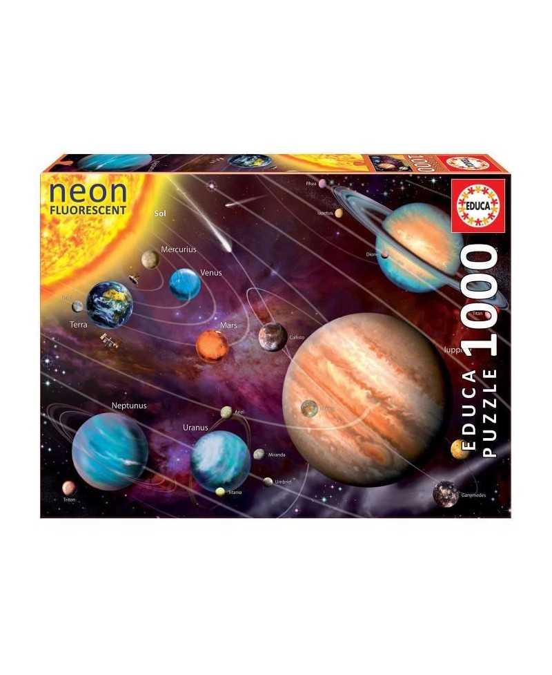 Puzzle Systeme Solaire 1000 pcs - EDUCA - Science et espace - Adulte - 12 ans