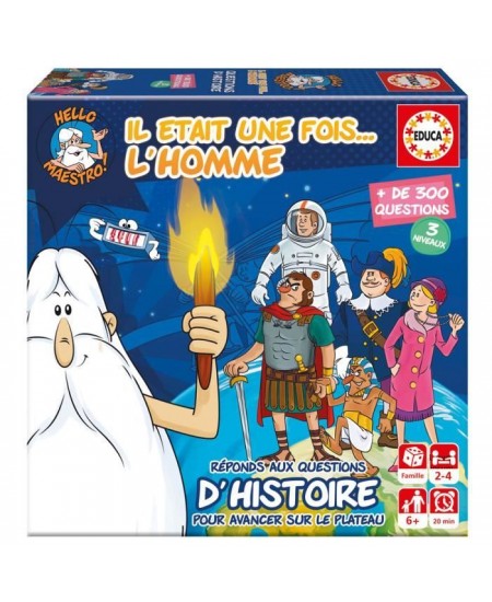 Jeu d'apprentissage - EDUCA - Mini Jeu Il Etait Une Fois... L' Homme