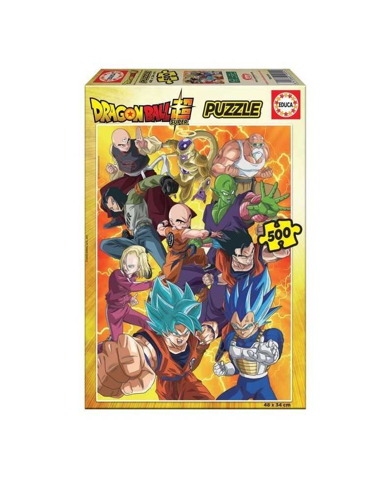 Puzzle EDUCA - 500 pieces - Dragon Ball Super - Son Goku et ses amis