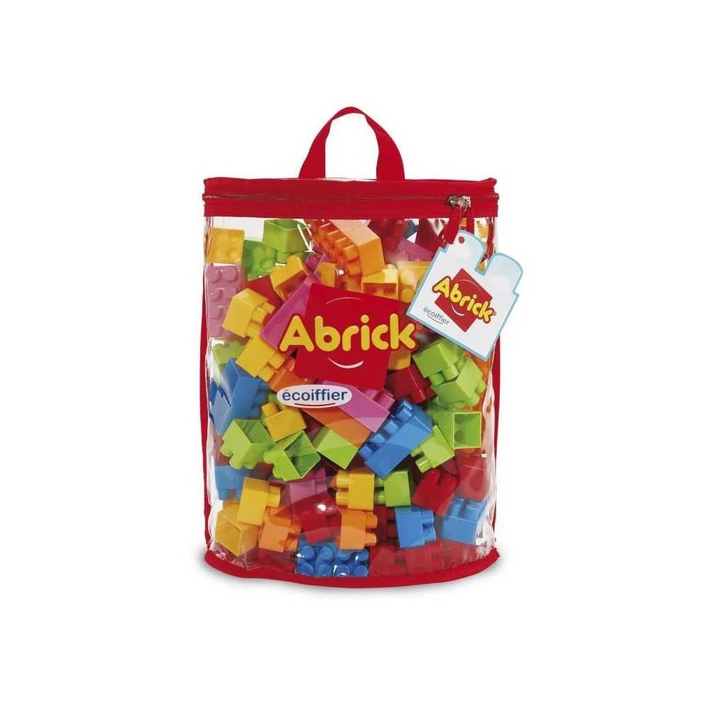 Sac de briques - 120 pieces des 18 mois - Abrick