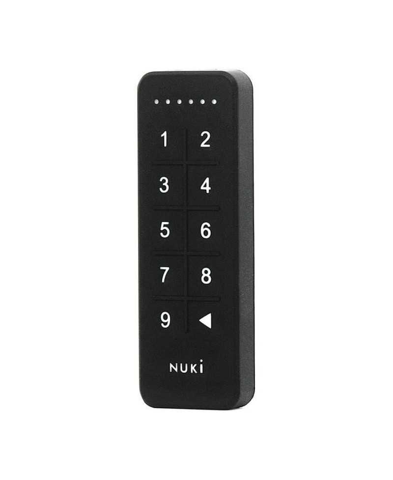 NUKI KEYPAD - Digicode Bluetooth - Serrure connectée - Noir - En applique - Neuf