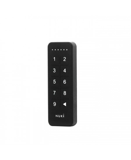 NUKI KEYPAD - Digicode Bluetooth - Serrure connectée - Noir - En applique - Neuf