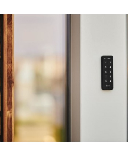 NUKI KEYPAD - Digicode Bluetooth - Serrure connectée - Noir - En applique - Neuf