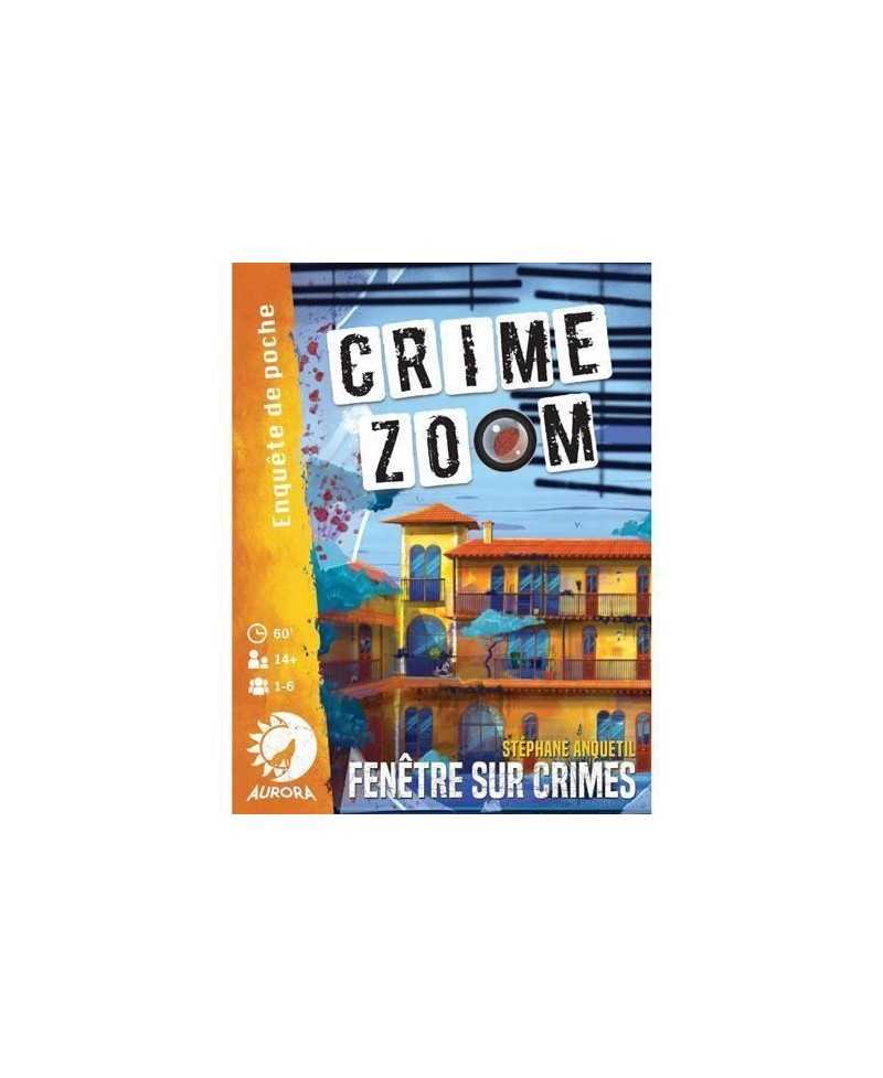 Aurora Jeu de stratégie Crime Zoom Fenetre sur crime - 9782491629045