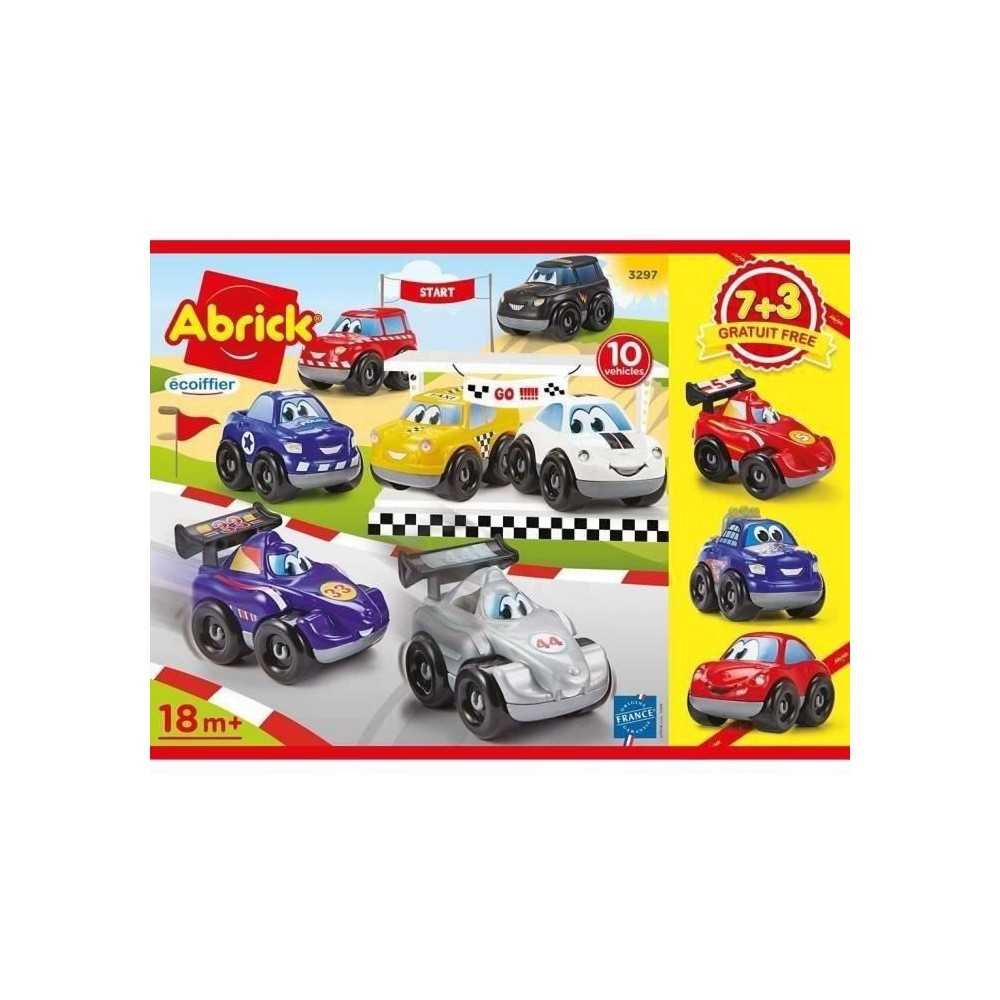 Coffret 10 vehicules Fast Car ECOIFFIER