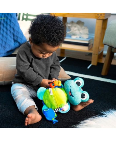 BABY EINSTEIN Ocean Explorers Neptune's Sensory Sidekick jouet en peluche, des la naissance