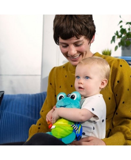 BABY EINSTEIN Ocean Explorers Neptune's Sensory Sidekick jouet en peluche, des la naissance