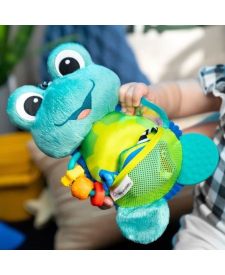 BABY EINSTEIN Ocean Explorers Neptune's Sensory Sidekick jouet en peluche, des la naissance