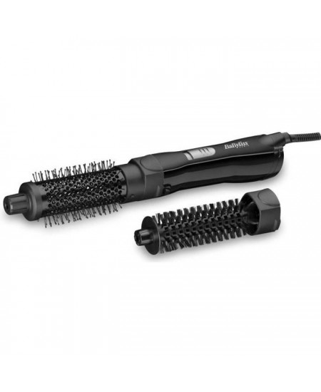 Brosse Soufflante BaByliss AS82E - Shape & Smooth pour une mise en forme et du volume, 800W, 2 accessoires