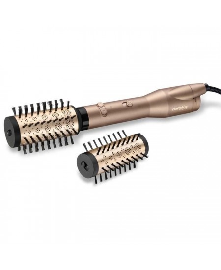 Brosse Soufflante BaByliss AS952E Big Hair Dual - 650W, Brosses de 50 mm et 40 mm en céramique