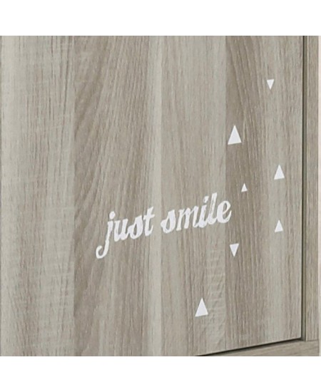 Lit Combiné - 120x60cm - Evolutif en 90x190cm - Babyprice Smile - Chene silex