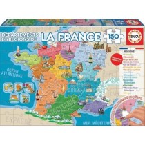 Puzzle éducatif de la France - EDUCA - 150 pieces - Pour enfants de 7