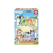 Puzzle en bois Bluey EDUCA - 50 pieces - Dessins animés et BD - Pour