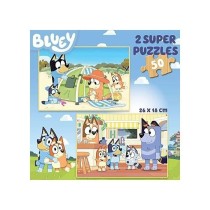 Puzzle en bois Bluey EDUCA - 50 pieces - Dessins animés et BD - Pour