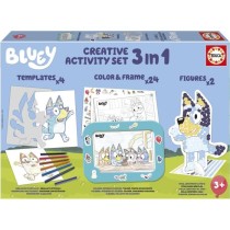 Set créatif - EDUCA - Décoration et modelage des personnages Bluey -