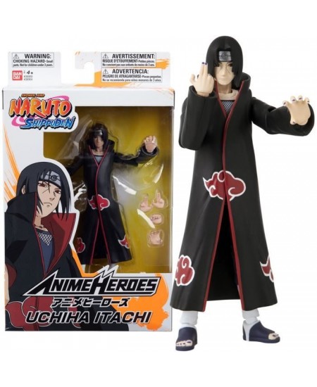 Figurine Anime Heroes 17 cm - Itachi Uchiwa - BANDAI - Naruto Shippuden