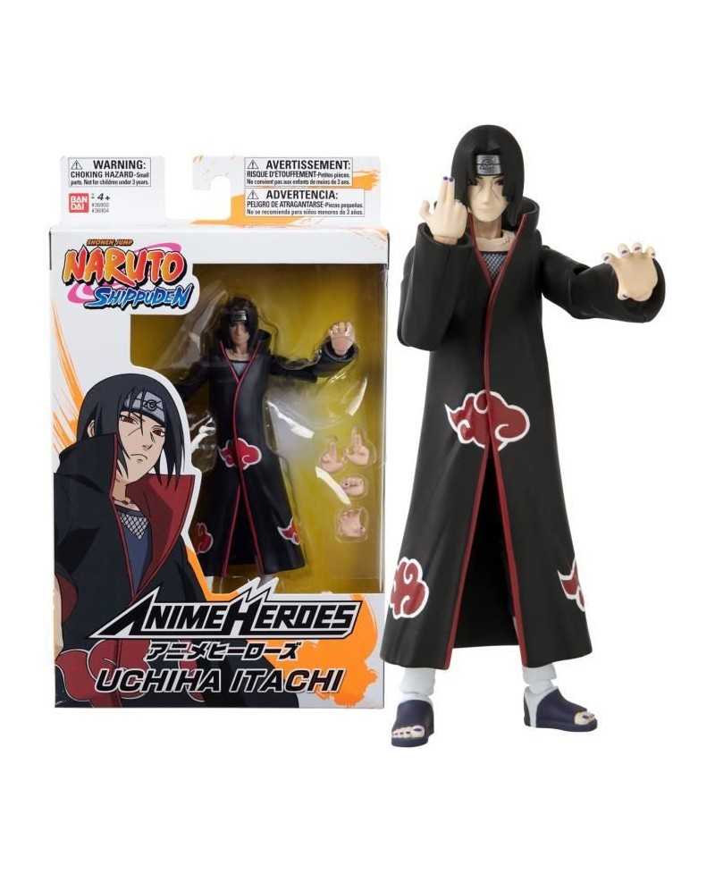 Figurine Anime Heroes 17 cm - Itachi Uchiwa - BANDAI - Naruto Shippuden