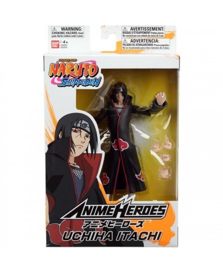 Figurine Anime Heroes 17 cm - Itachi Uchiwa - BANDAI - Naruto Shippuden