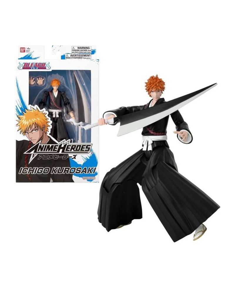 Figurine Anime Heroes 17 cm - Kurosaki Ichigo - Bleach - BANDAI