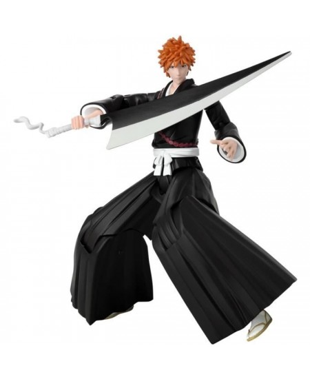 Figurine Anime Heroes 17 cm - Kurosaki Ichigo - Bleach - BANDAI