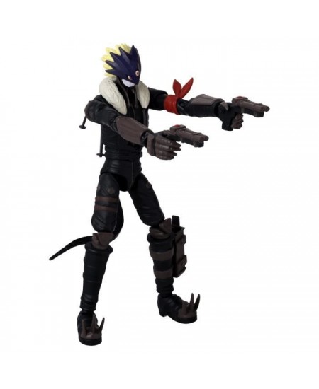 Figurine Anime Heroes Digimon Beelzemon 17 cm - BANDAI - Pistolets Berenjena - Enfant 4+ ans