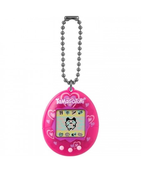 BANDAI - Tamagotchi - Tamagotchi original - Lots of love - animal électronique virtuel avec écran couleur, 3 boutons et jeux -