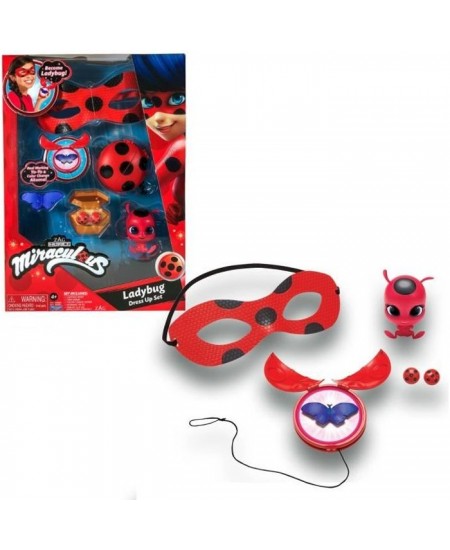 BANDAI Miraculous Ladybug - Set de déguisement transformation Ladybug