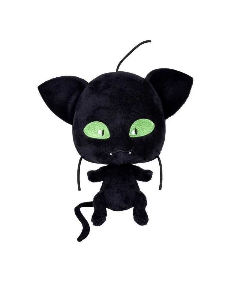 BANDAI Miraculous Ladybug - Peluche 15 cm : Plagg