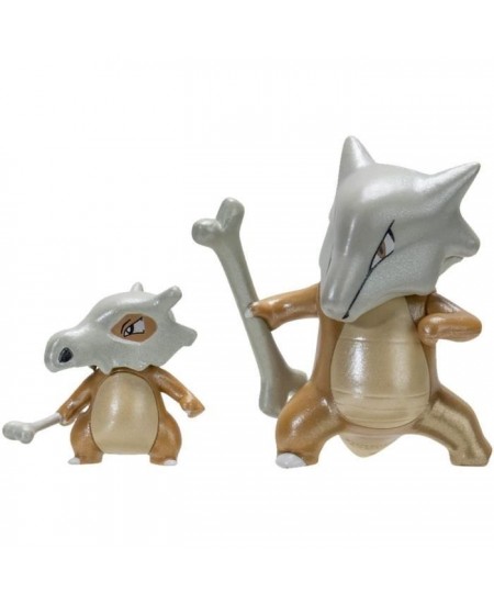 Figurines Pokémon Osselait et Ossatueur - Pack évolution - BANDAI